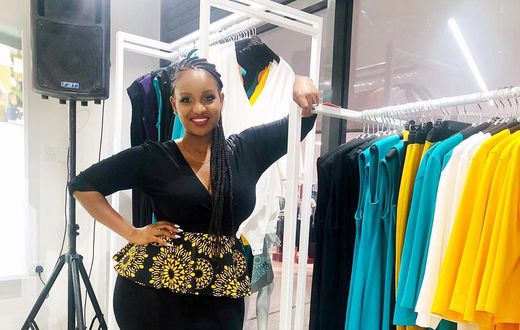 NTV’s Grace Msalame launches own cloth line brand dubbed Sowairina by Vivo (Photos)