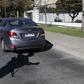 Soldiers stop cars at a checkpoint in Santiago, amid mandatory total quarantine due to the new coronavirus pandemic