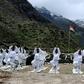 More mellow times in 2019 as Indian and Chinese border troops do yoga together at the Nathu La Pass