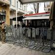 The Ledra Street crossing in divided Cypriot capital Nicosia has been closed for two and a half months