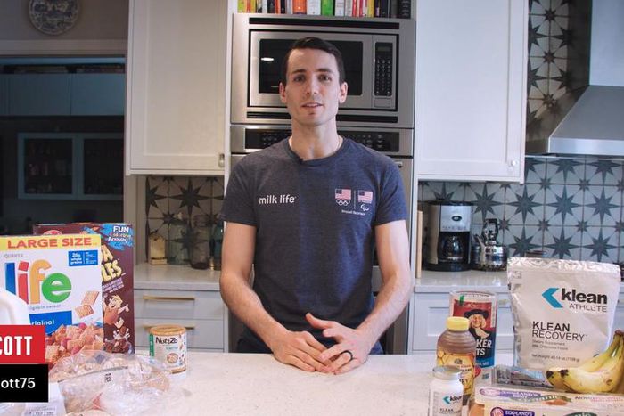 See What Tom Scott Eats For Olympic Training