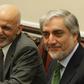 Afghanistan President Ashraf Ghani (left) and Abdullah Abdulla pictured in 2015