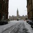Parliament of Canada, pictureduring morning d rush hour March 23, 2020 in Ottawa