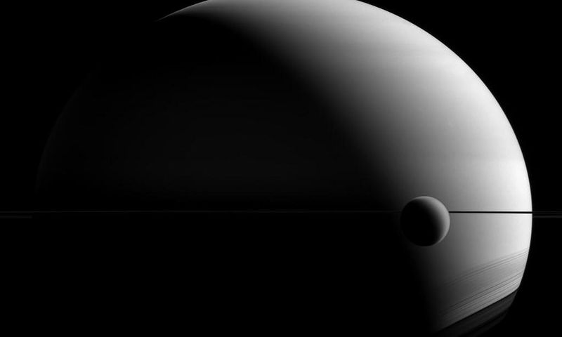 Why Didn't Saturn Eat Titan, Its Biggest Moon?