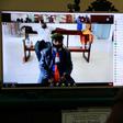 Buchtar Tabuni's sentence was handed down over video link because of social distancing prompted by coronavirus