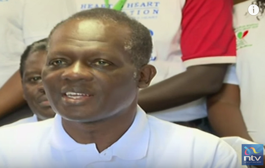 Raphael Tuju makes first public appearance since road accident, addresses press at Karen Hospital