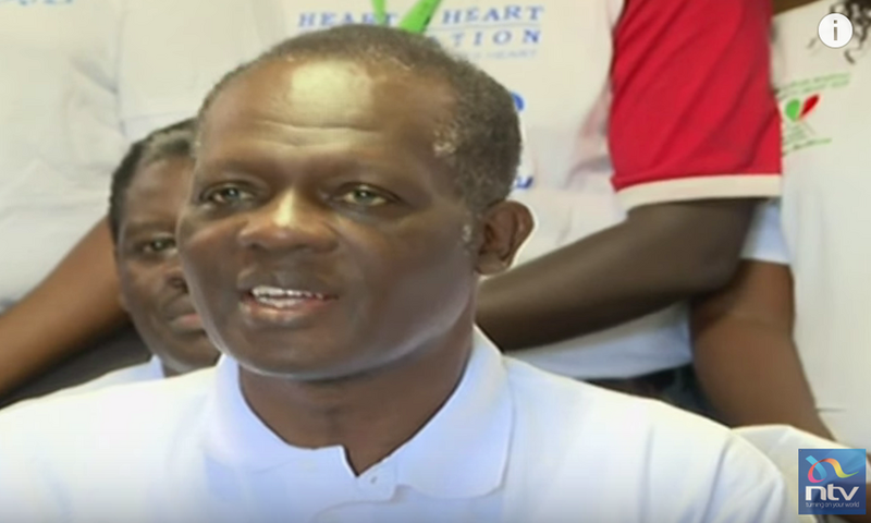 Raphael Tuju makes first public appearance since road accident, addresses press at Karen Hospital