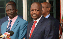 File image of Health CS, Mutahi Kagwe