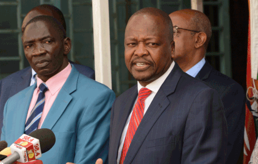 Health CS Mutahi Kagwe addresses MP John Kiarie’s claims