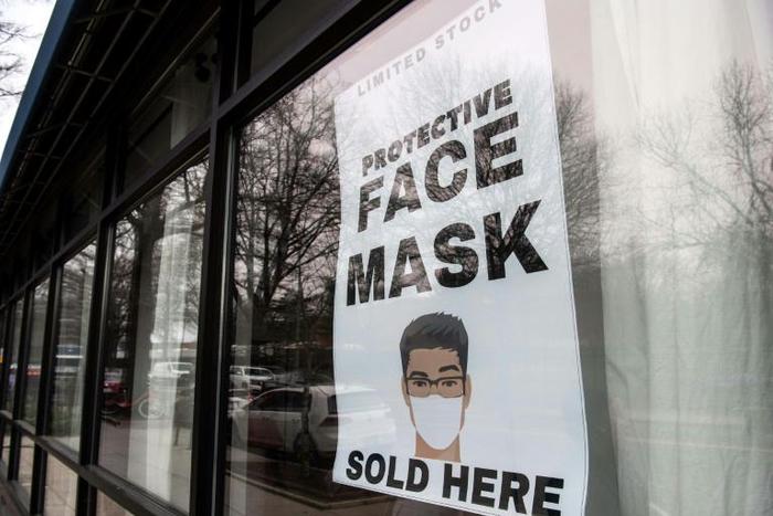 Vice President Mike Pence said there has been a "dramatic" increase in production of protective face masks amid a shortage that led health authorities to advise the use bandanas or scarves in the event of an emergency