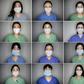The pads, plasters and tape protect the nurses' faces from painful sores that can develop as they tend to coronavirus patients for hours on end