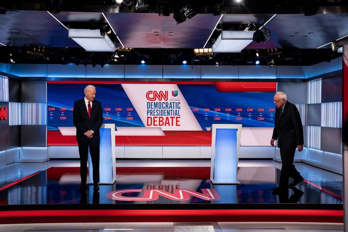 Biden Has Talked to Sanders About Process for Picking a Running Mate