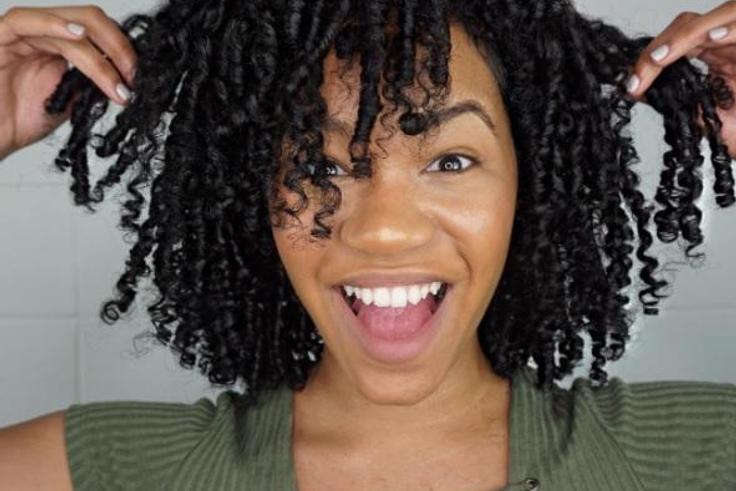 Curly hair (Natural Hair For Beginners)