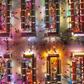 Crowds visit a night market in Shenyang in China's northeastern Liaoning province