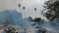 Property razed down by fire in Gikomba