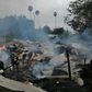 Property razed down by fire in Gikomba