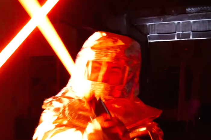 This Guy Made a Real 2,700-Degree 'Lightsaber'