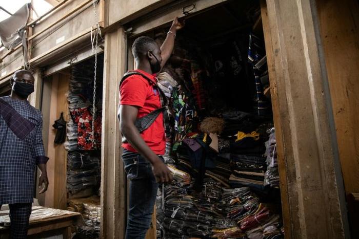 Ouagadougou's main market has reopened for business after being shut for nearly a month