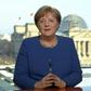This videograb taken from German TV channel ARD on March 18, 2020 shows German Chancellor Angela Merkel addressing the nation on the spread of the new coronavirus COVID-19