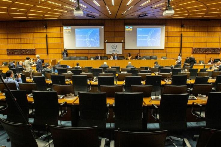 The IAEA's board of governors has passed a resolution urging Iran to allow its inspectors access to two sites