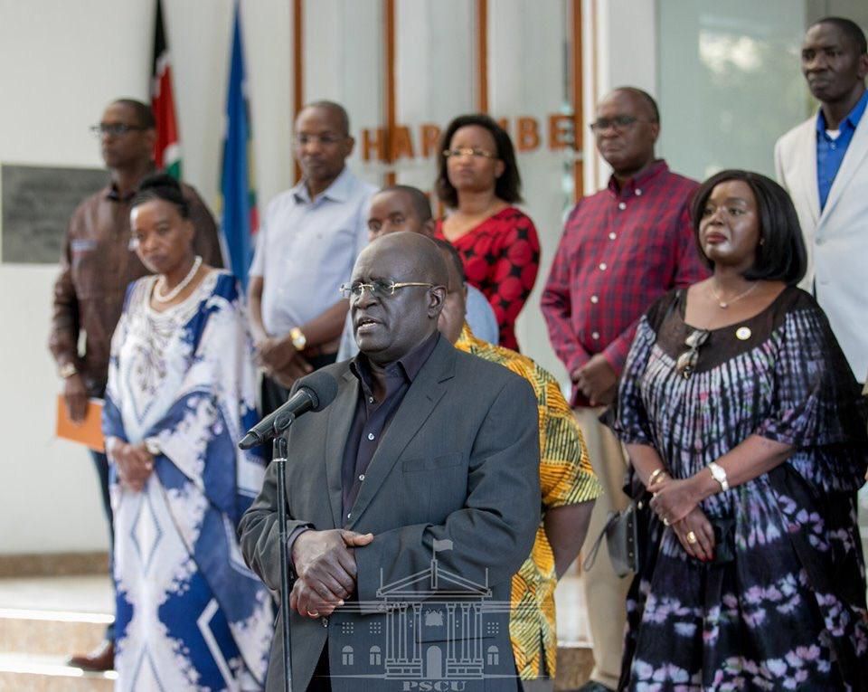 Education CS George Magoha gives 3 strict orders to matatus carrying students during Coronavirus lockdown