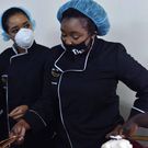 Betty Kyallo surprises Mbagathi Hospital health workers as she treats them to lunch