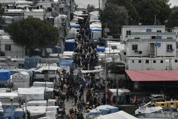 The Moria cmp is the largest in Europe
