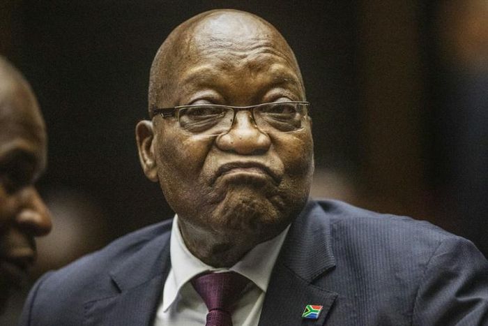 South Africa's former president Jacob Zuma has blamed his enemies for the 2018 death of his son