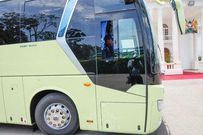 President Uhuru Kenyatta handover a brand new 51-seater Bus to AFC Leopards at State House (Photos)