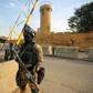 An Iraqi security source said the US embassy appeared to be the intended target of the rocket attack