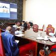 File image of President Uhuru Kenyatta holding a virtual meeting. He is expected to chair a Jubilee Party Parliamentary Group meeting on Monday, 22 June 2020