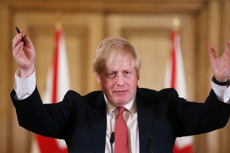 Britain's Prime Minister Boris Johnson has come under fire over his government's coronavirus testing plans