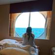 This photo provided by Brazilian DJ Caio Saldanha shows his cabin on the Celebrity Infinity cruise ship. He says he feels like a prisoner on the ship where he works, with no news about when he can go home