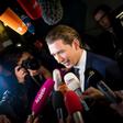 Austria's Foreign Minister and leader of Austria's centre-right People's Party (OeVP) Sebastian Kurz was buffeted by a graft scandal a year ago