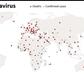 Countries and territories with confirmed new coronavirus cases as of March 29 at 1000 GMT