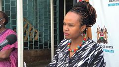 Health CAS Dr Mercy Mwangangi