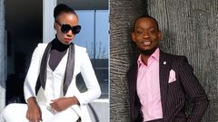 Maria actor Brian Ogana (Luwi Hausa) and wife Jacque Naisenya