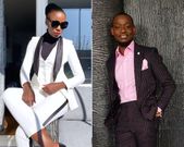 Brian Ogana with ex-Jacque Naisenya