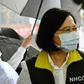 Taiwanese president Tsai Ing-wen visits the Centers for Disease Control (CDC) in Taipei