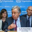 UN Secretary-General Antonio Guterres (pictured February 2020) said that "global solidarity is not only a moral imperative, it is in everyone's interests"