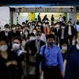 There were fears packed Tokyo could become a hotbed for the virus
