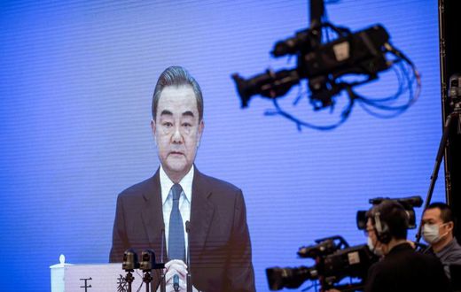 The Chinese Foreign Minister Wang Yi said the United States had been infected by a 'political virus' compelling figures there to continually attack China