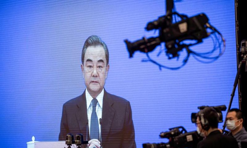 The Chinese Foreign Minister Wang Yi said the United States had been infected by a 'political virus' compelling figures there to continually attack China