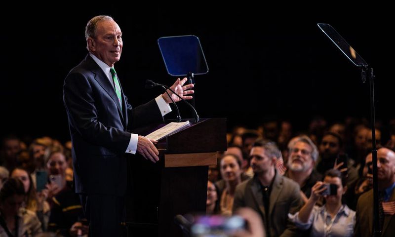 Bloomberg Gives $18 Million to DNC, Abandoning Plans to Employ Field Organizers
