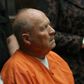 Joseph James DeAngelo Jr., pictured at his arraignment on April 27, 2018, has confessed to being the notorious "Golden State" killer and rapist who stalked California during the 1970s and 1980s