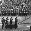 The funeral of communist Yugoslavia's leader Josip Broz Tito, on May 8, 1980, in Belgrade