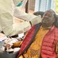 Special AU envoy Raila Odinga when he took a Covid-19 test at the Mbagathi Hospital