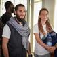 Luca Tacchetto and Edith Blais appeared slightly disoriented when they landed in Bamako