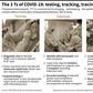 Graphic on the testing, tracking and tracing COVID-19 infections, according to an OECD report.