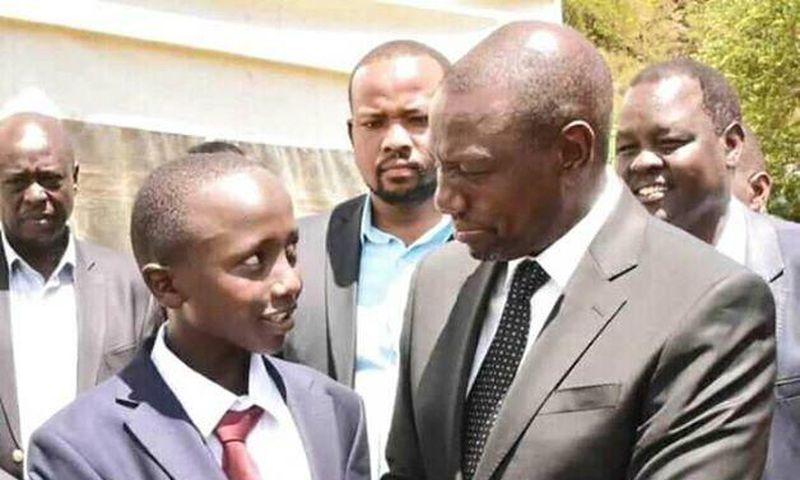 DP Ruto condoles with the family of Sgt Kenei during his burial on Saturday, 07 March 2020